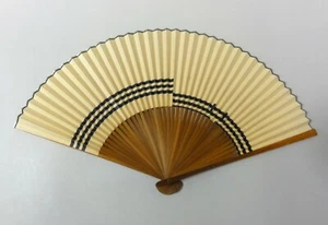 k#84 Japanese Vintage SENSU Folding Fan / Strip - Picture 1 of 5