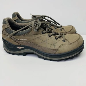 Zapatos LOWA Renegade III GTX Lo GORETEX para mujer talla 7,5 marrón nobuck senderismo al aire libre - Imagen 1 de 17