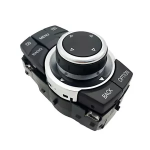 For BMW1 E82 3 E90 X1 E84 X5 E70 X6 E71 iDRIVE MEDIA SWITCH CONTROLLER JOYSTICK - Picture 1 of 8
