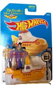 Hot Wheels 2016 The Beatles Giallo Sottomarino Diecast Schermo Tempo 5/10 49/365 - Foto 1 di 2