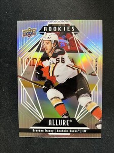 22-23 UD Allure Hockey Rookies 111 Brayden Tracey