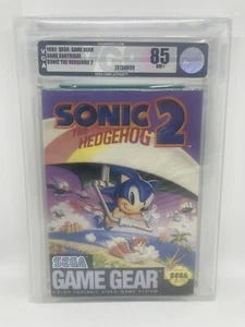 Sonic The Hedgehog 2 Sega Game Gear VGA 85 NM+ Sealed 1992 - Picture 1 of 3