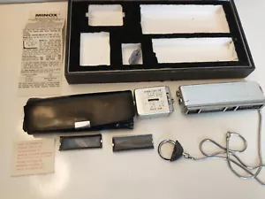 Yashica Atoron Ultra Miniature Camera in Original Box w/ Instructions & Case - Picture 1 of 4