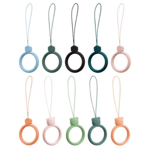 10 Pcs Phone Case Ring Buckle Convenient Finger Lanyard - Photo 1 sur 12