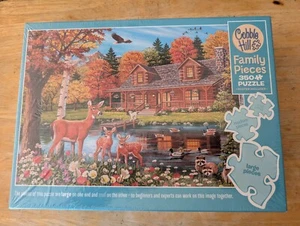 Cottage Pond 350 Teile Familienpuzzle Cobble Hill Neu - Bild 1 von 2