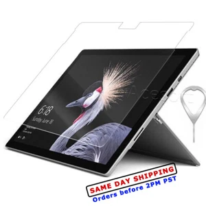 Tempered Glass Screen Protector for Microsoft Surface Pro 4 5 6 12.3-Inch Tablet - Picture 1 of 1