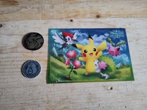 Pokemon Moneta Chansey + Cartolina Pikachu Japan 20 anniversary - VEDI INFO - Foto 1 di 5