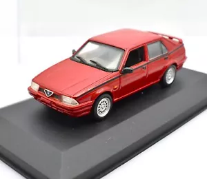 Modellino auto scala 1:43 Alfa Romeo 75 diecast modellismo statico da collezione - Foto 1 di 4