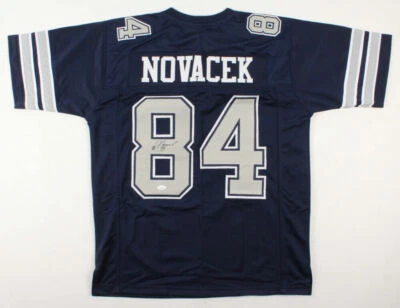 Jay Novacek Signed Dallas Cowboys Jersey (JSA COA) 5x Pro Bowl Tight End - Image 1 of 4