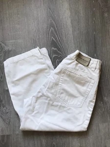 Pantalones de mezclilla capri para mujer Lauren Ralph Lauren blancos talla 6 Petite - Imagen 1 de 7