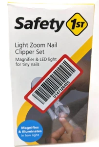 Safety 1st Light Zoom Nail Clipper Set (Colors May Vary) New - Picture 1 of 4