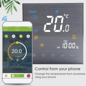 Wifi Smart Thermostat Gas/Wasser Boiler Heizung - Programmierbare WLAN Thermostate für - Bild 1 von 9