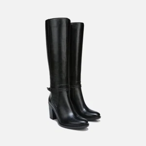 Naturalizer Womens Joslynn Knee High Heeled Boot | Black Narrow Calf | 7.5 M - Picture 1 of 7