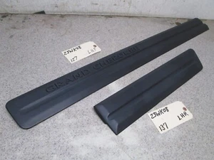 05-07 GRAND CHEROKEE PASS SIDE LEFT FRONT REAR DOOR MOLDING SET BLACK TEXTURED - Picture 1 of 5