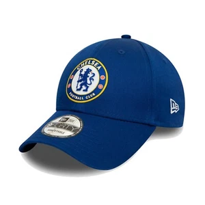New Era Gorra Para Hombre Chelsea Football Club Team Essential Azul 9FORTY Sombrero a presión - Imagen 1 de 3