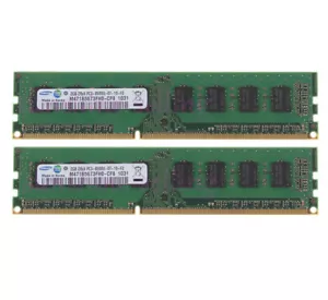 4GB 2X 2GB DDR3-1066MHz PC3-8500 CL7 240PIN DIMM Desktop Memory RAM Non-ECC @N - Picture 1 of 12