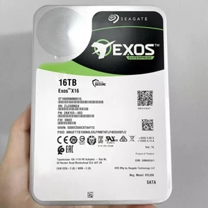 Seagate ST16000NM001G 16TB Exos X16 512e 6Gb 3.5 SATA Enterprise Hard Drive New - Bild 1 von 2