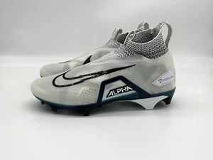 Nike Alpha Menace Elite 3 Flyknit Mens Size 11 Football Cleats Navy CT6648-102 - Picture 1 of 8