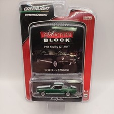 1966 FORD MUSTANG SHELBY GT-350 "AUCTION BLOCK" BY GREENLGHT