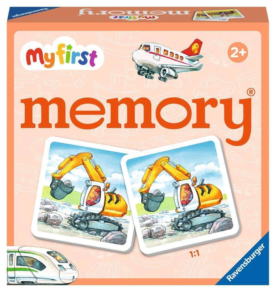 Ravensburger My first memory® Fahrzeuge 20878 - Bild 1 von 4