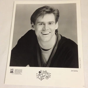 Foto promocional en color vivo Jim Carrey 1990 Fox Broadcasting 8 X10 rara - Imagen 1 de 8