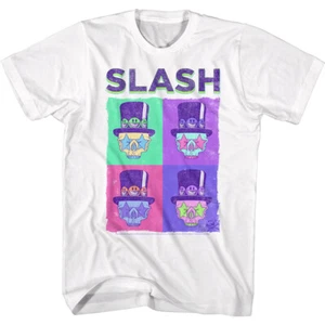 Slash Living The Dream Andy Warhol Design Herren T-Shirt Metal Band Musik Merch - Bild 1 von 5
