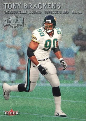 2000 Fleer Metal Tony Brackens #96 - Image 1 of 2