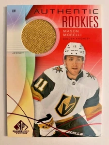 #212 Mason Morelli - Vegas GK - 2024-25 SP Game Used Player-Worn Jersey RC - Bild 1 von 2