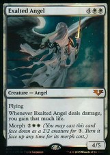 Exalted Angel Foil | NM | From the Vault: Angels | Magic MTG