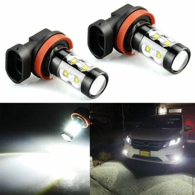Luz antiniebla LED H11 6000K bombillas blancas brillantes para Honda Pilot 2006-2018 Foto 1 de 4