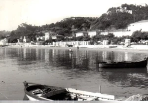 CARTOLINA  Cupramarittima spiaggia 1966  postcard n. 168 - Imagen 1 de 1