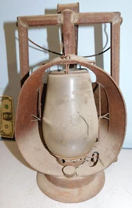 Linterna de inspección NYC Dietz en relieve NYCRR de colección RÚSTICA vía ferrocarril red - Imagen 1 de 10