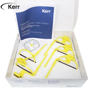 Kerr 1780 Kwik-Bite X-Ray Film and Phosphor Plate Holders with Ring 5pcs Kit BW - Picture 1 of 11