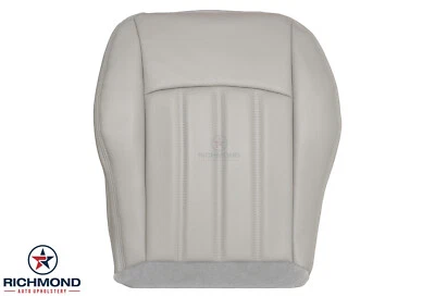 For 2008 2009 Chrysler 300C 300 C - Driver Bottom Leather Seat Cover Light Gray — 第 1/4 张图片