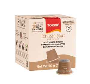 Cápsulas de café biodegradables compostables para el hogar - compatible con Nespresso de sabor suave - Imagen 1 de 13