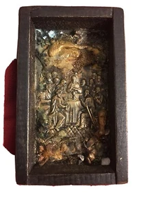 Affresco Handmade.Authentic Greece Original.art,plaster Church Monasteries Old - Picture 1 of 4