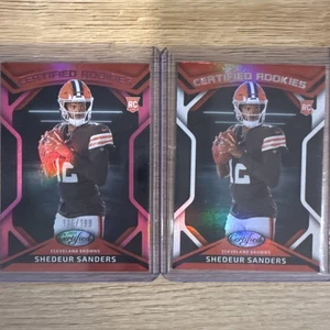 2025 Certified Shedeur Sanders Certified Rookies Pink 175/199 - CRK-SSS RC - Bild 1 von 2