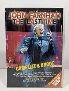 John Farnham The Last Time: Complete & Uncut DVD | All Regions | Music Concert - Picture 1 of 4