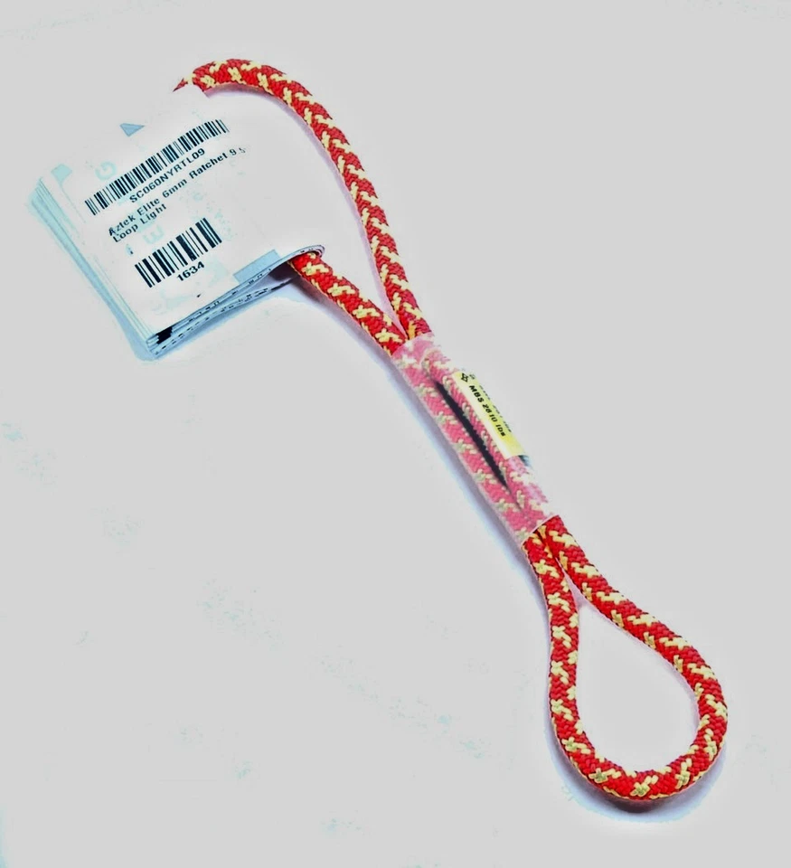 Sterling Sterling Aztek Elite 6 mm trinquete 9,5" bucle - naranja - nuevo con etiquetas Foto 1 de 1