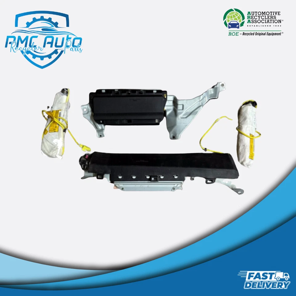 2016 TO 2019 LEXUS GX460 DRIVER KNEE, PASSENGER KNEE & BOTH SEATS AIRBAGS OEM Foto 1 de 1