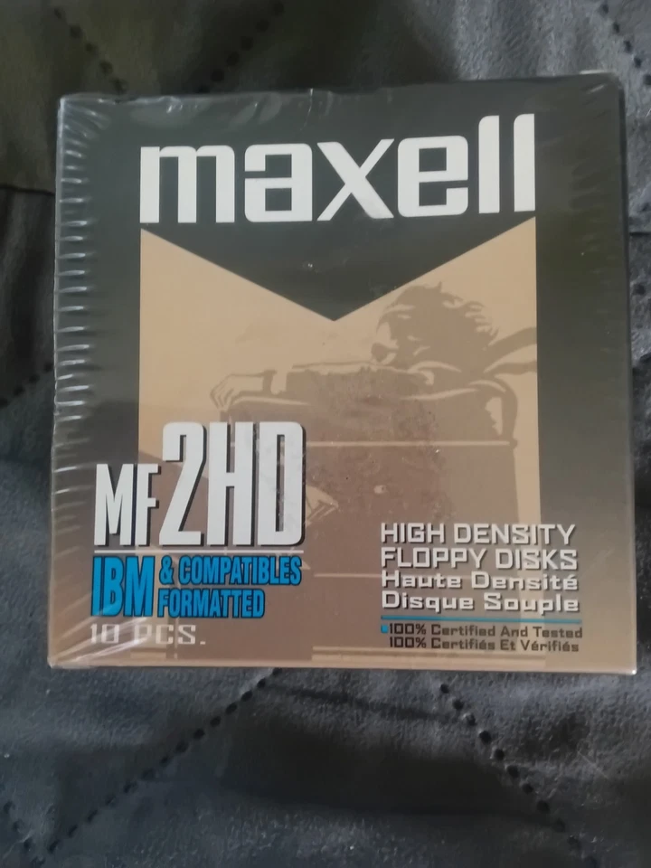 Maxell MF2HD Micro Floppy Disc Four Boxes of 10 IBM PC