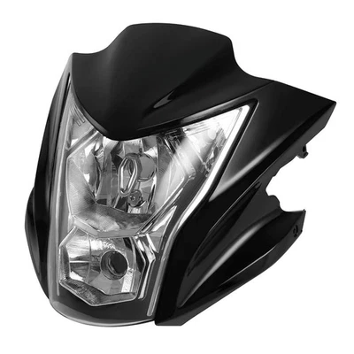 Headlight Assembly Headlamp Light Black For Kawasaki ER-6N ER650 2012-2017 2018 - Image 1 of 4