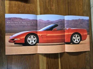 Chevrolet "Corvette" 1998 - folleto/catálogo de ventas de concesionario de automóviles original - Imagen 1 de 5