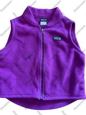 Chaleco Patagonia Magenta Polar Cremallera Frontal Estado Juego Foto 1 de 4