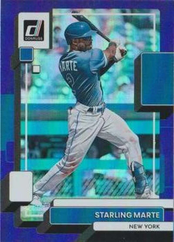 2022 Donruss Baseball Holo PURPLE Cards Pick From List/Complete Your Set 151-Var - Image 1 of 1