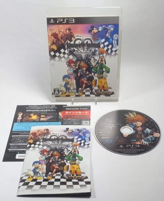 Kingdom Hearts HD 1.5 ReMix JP (Sony PlayStation 3, 2013) PS3 CIB con manual Foto 1 de 2