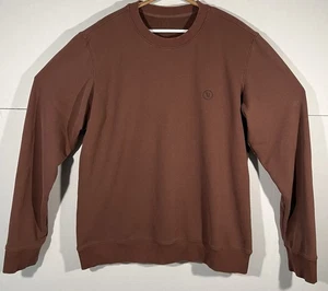 Vuori Cypress Crew Sweatshirt Mens XL Brown Crewneck Pullover Athleisure V255 - Picture 1 of 11