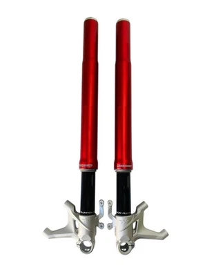 FORCELLE MV AGUSTA MARZOCCHI DRUGSTER 675 800 DA 2012 A 2017 SPMV80A0C3280 ROSSO - Imagen 1 de 4