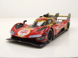Ferrari 499P #50 Vincitore Mans 2024 Fuoco Molina Nielsen Modello 1:24 Bburago - Foto 1 di 9