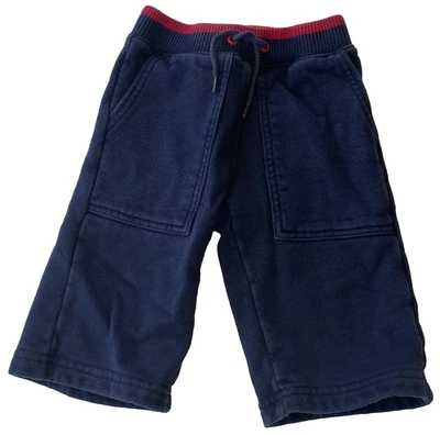 Calça de Moletom 2007 JANIE AND JACK Malha Utilitária Relaxada Bolso 3-6M Azul Marinho - Imagem 1 de 4